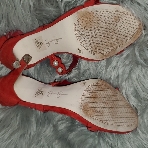 Jessica Simpson Size 12 Embellished heels - Picture 4 of 4